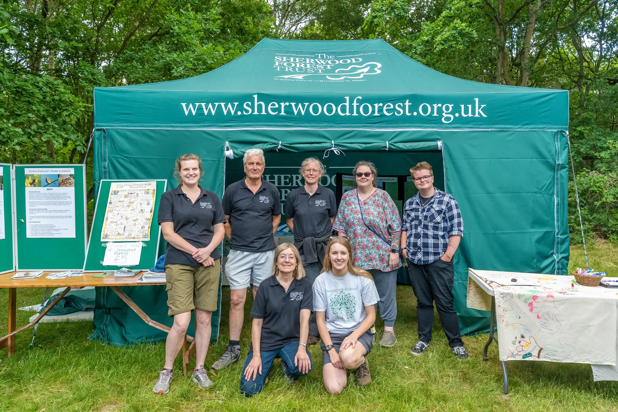 Major Oak Woodland Festival. Photography by Alex Wilkinson Media